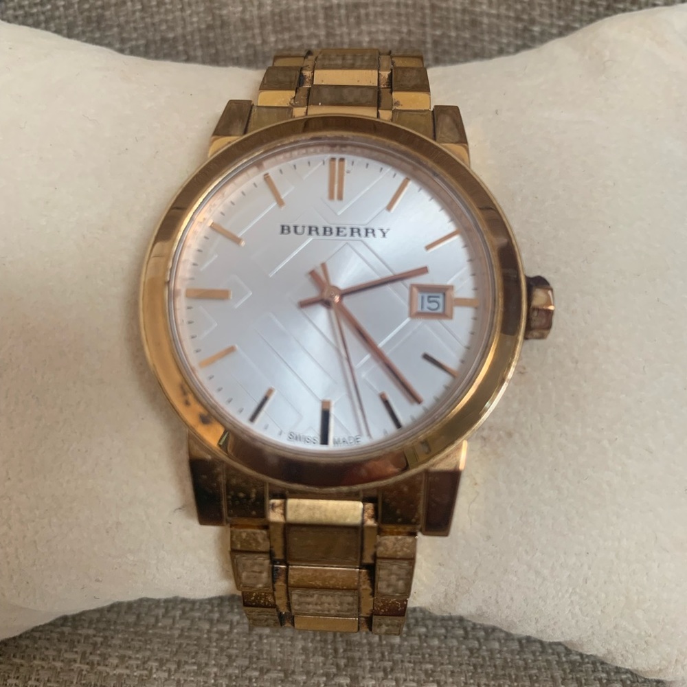 Burberry Rose Gold Watch